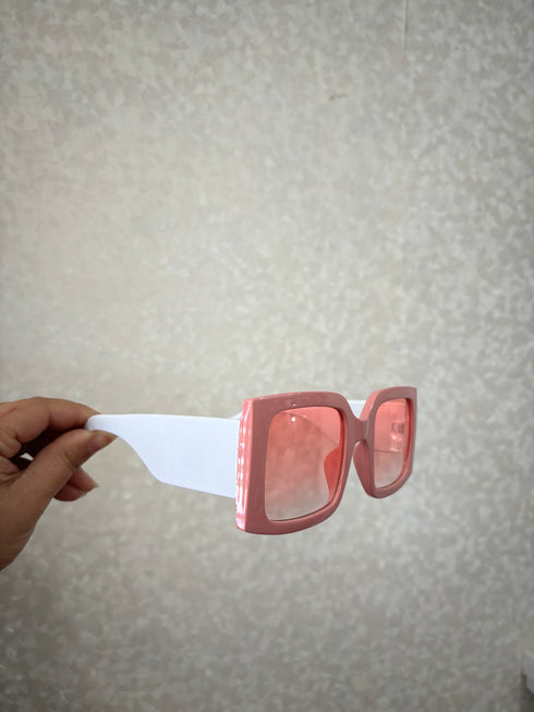 Fashionable Retro Square Frame Sunglasses